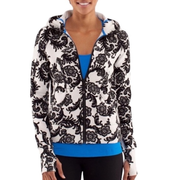 Lululemon scuba floral sweater laceoflage - Picture 1 of 9